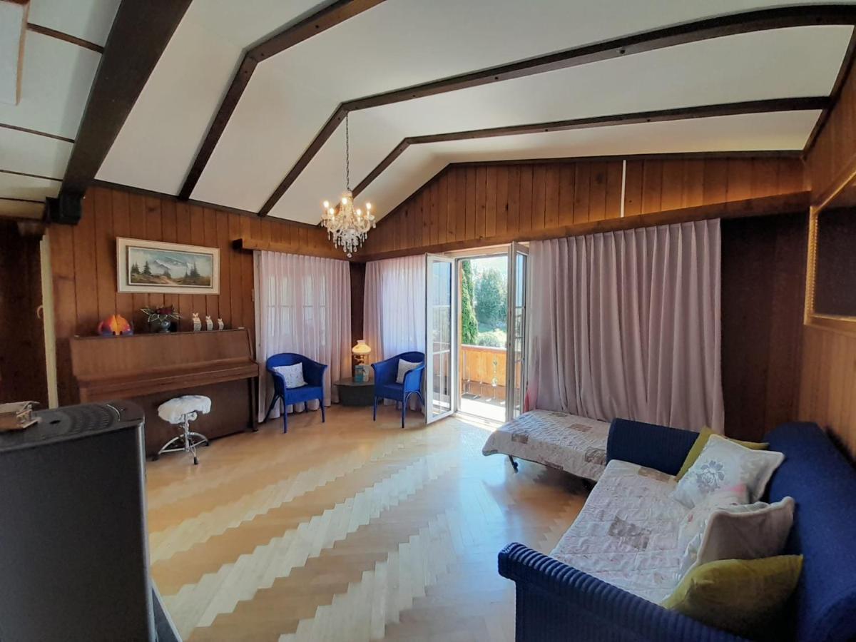 Cozy Chalet By Interlaken. Parking Apartment Ringgenberg Bagian luar foto